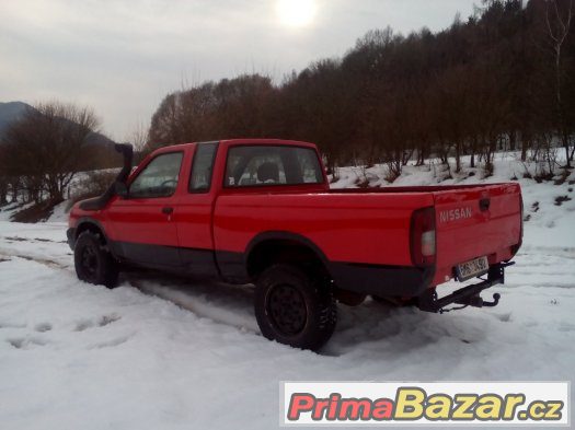 4x4 NISSAN NAVARA KING CAB D22 2.5 TDi EKO PLACENO TK PLATNÁ – fotografie 4