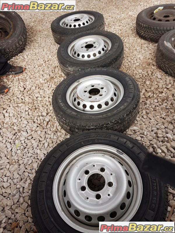 sada plechove disky Sprinter Mercedes VW 2150223 5x130 5.5jx15