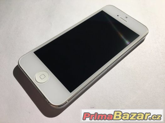 Apple iPhone 5 16 GB Silver + OBAL ZDARMA – fotografie 4