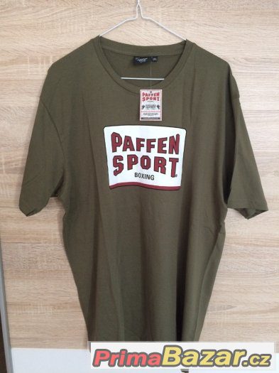 Pánské triko "Paffen sport",nové,zelené – fotografie 1