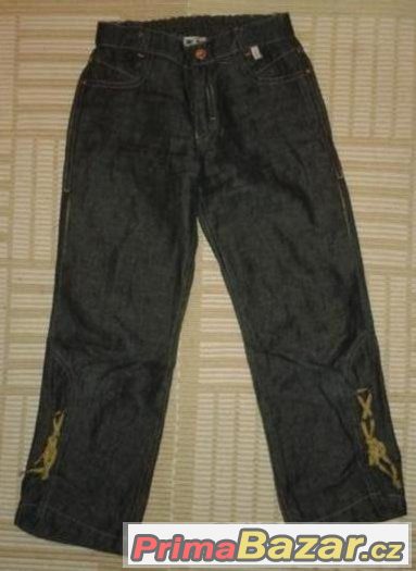riflove kalhoty 128/134  velmi levne za 120 Kc - zaslani moz – fotografie 1