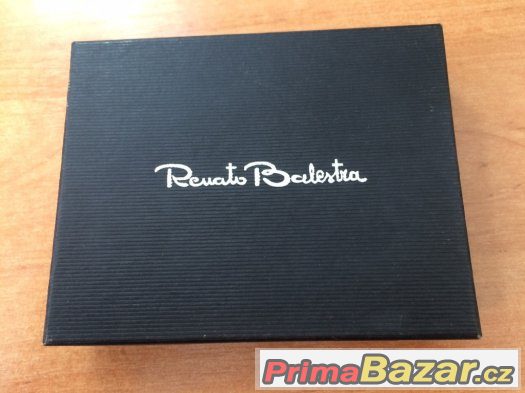 Luxusní pánská kožená peněženka "Renato Balestra"nová – fotografie 4