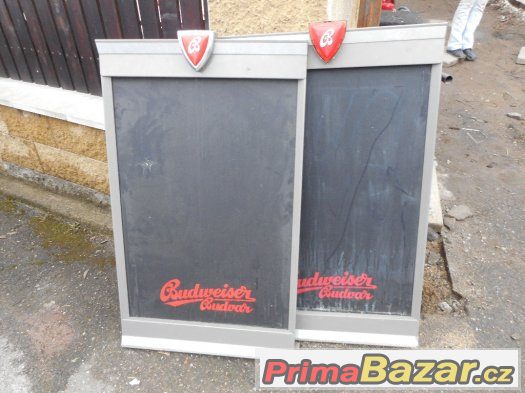 Prodám venkovní cedule s logem Budvar – fotografie 1