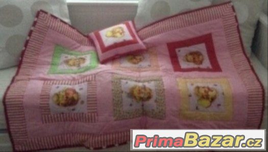 Souprava patchwork -nova  1400kc/ks -hand made - – fotografie 2