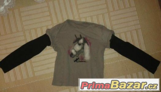 bavlnena tricka 128-sada 5 krasnych ks do skoly za 220 Kc-za – fotografie 4