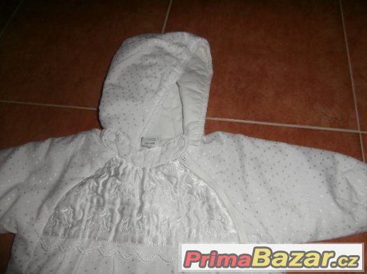 Kombinéza bílá pro miminko 3-6měs. – fotografie 2