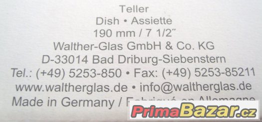 Sada designových misek Walther - Glas – fotografie 3