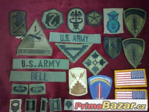U.S.ARMY- originální nášivky- 2 kusy dle výběru – fotografie 2