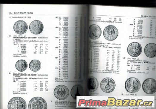 Katalog na mince/ Německo 1800-2013-komplet.Super-špička – fotografie 3
