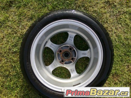 4 kola Borbet 7Jx15 H 2,litá,Germany..+ 195/50R15 82T Michel – fotografie 4