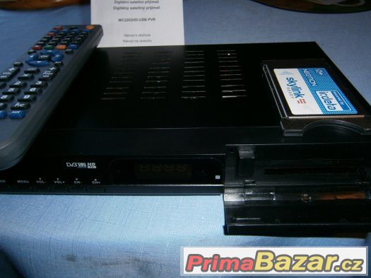 PRODÁM SATELITNÍ PŘIJIMAČ MASCOM 2202 HD-USB PVR – fotografie 3