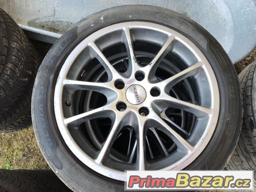 Alu kola Dezent r17, 5x112 s pneu – fotografie 4