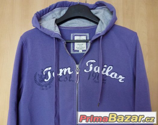 DÁMSKÁ SPORTOVNÍ MIKINA NA ZIP A S KAPUCÍ TOM TAILOR vel. XL – fotografie 2