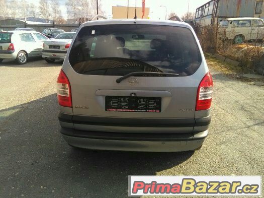 Opel Zafira 2.0 DTi R.v. 7/2004 7 Míst – fotografie 4