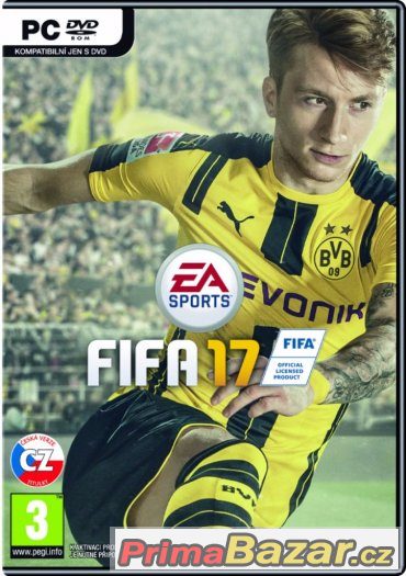 FIFA 17 - ČESKÉ TITULKY - NOVÁ - PC DVD – fotografie 1