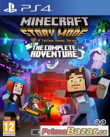 MINECRAFT STORY MODE COMPLETE ADVENTURE - NOVÁ ZABALENÁ PS4 – fotografie 1