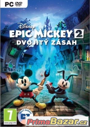 EPIC MICKEY - DISNEY - CZ DABING - NOVÁ - PC DVD – fotografie 1