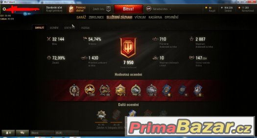 World of Tanks účet - levně dohodou :) – fotografie 3