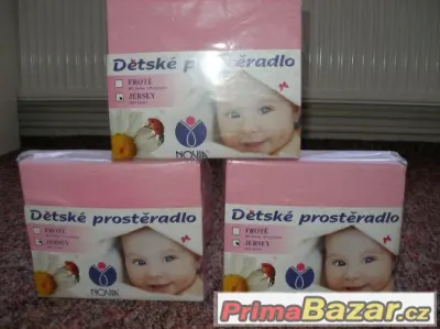 Prostěradlo do dětské postýlky