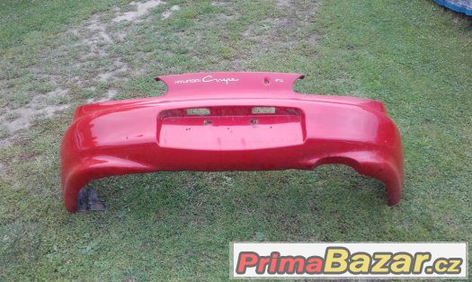 Hyundai Coupe RD - zadní nárazník - červená barva – fotografie 4