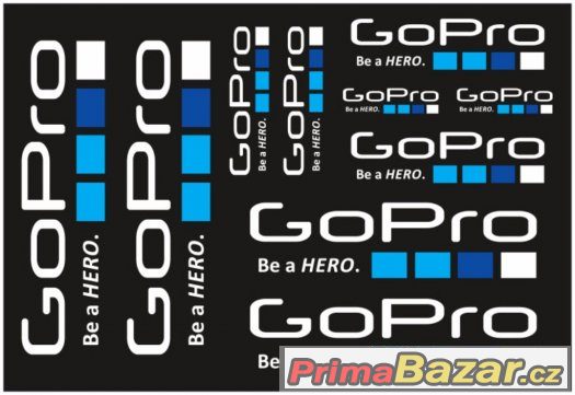 Prodám polepy značky GOPRO. – fotografie 1