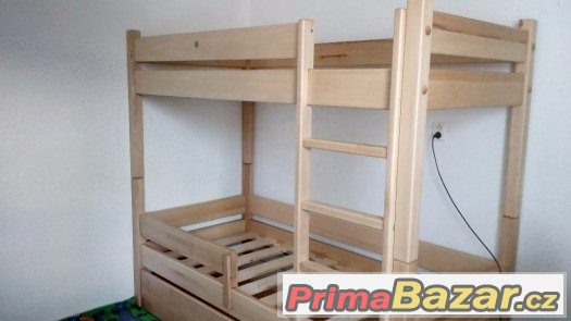 Nová masivní buková palanda 90x200 – fotografie 1