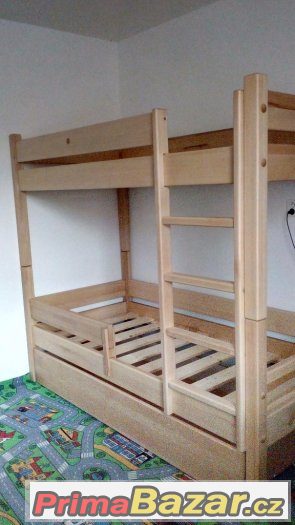 Nová masivní buková palanda 90x200 – fotografie 2