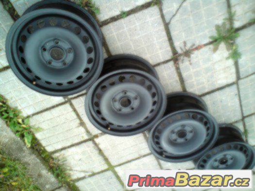 PRODÁM PLECHOVÉ DISKY 15" 5x112 ŠKODA,VW,MERCEDES atd – fotografie 1