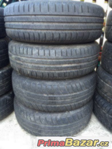 PRODÁM OBUTOU LETNÍ SADU NA FORD 4x108 S PNEU 185/65/14" – fotografie 1