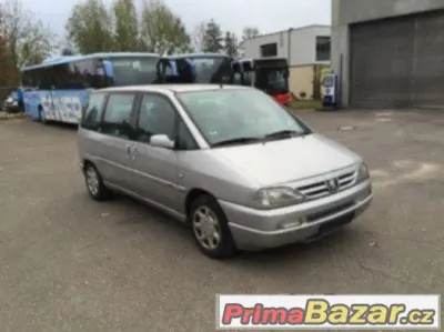 ROZPRODÁM FIAT ULYSSE,CITROEN EVASION,PEUGEOT 806,ZETA