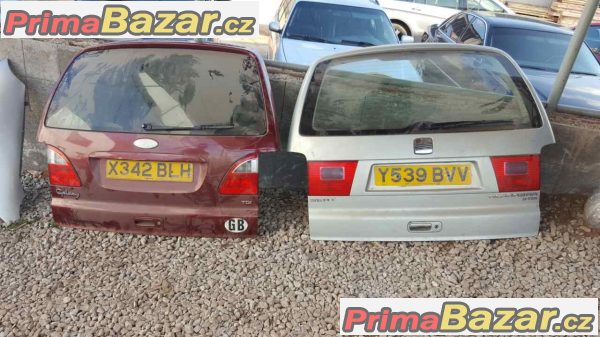 zadní páté dveře kompletní Seat Alhambra Ford Galaxy