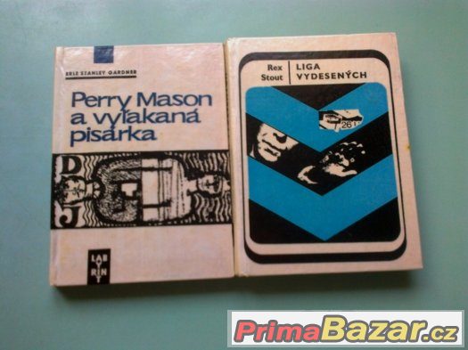 STOUT REX - PERRY MASON A VYLAKANÁ PISÁRKA, LIGA VYDESENÝCH – fotografie 1