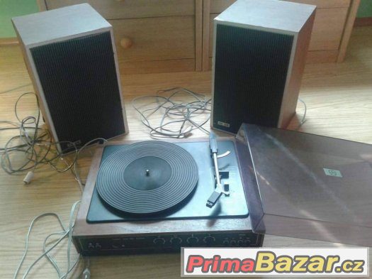 Gramofon tesla 130 s reproduktory – fotografie 3