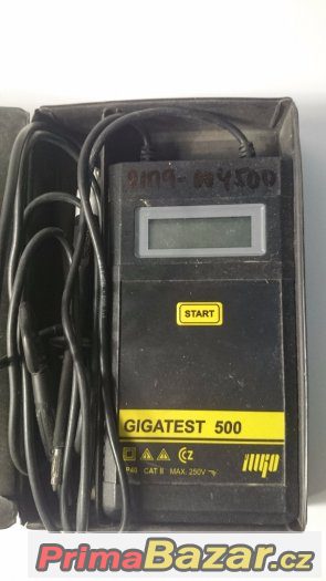Měřič izolačního odporu ILLKO Gigatest 500 – fotografie 1