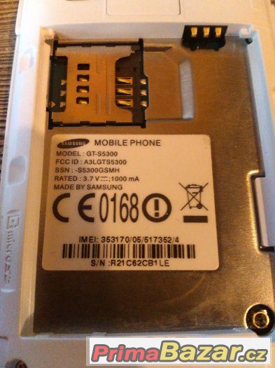 Samsung Galaxy Pocket S5300 White – fotografie 5