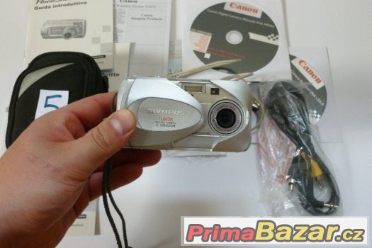 Digitální fotoaparát Olympus C-350 + pouzdro +karta 64 MB – fotografie 2