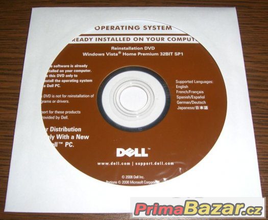 Windows Vista Home Premium 32bit SP1 – fotografie 1
