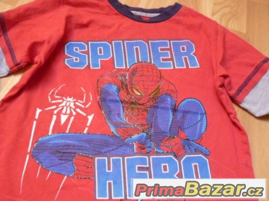 Triko Spiderman vel. 5-6 let – fotografie 3