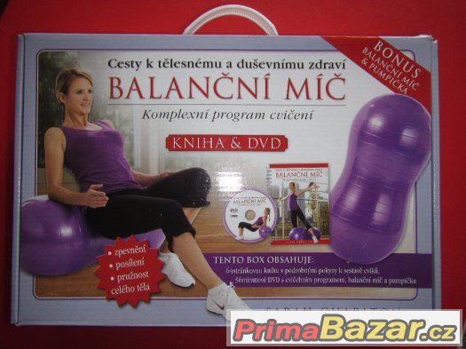 Balanční míč - Komplexní program cvičení + DVD-TOP STAV – fotografie 1