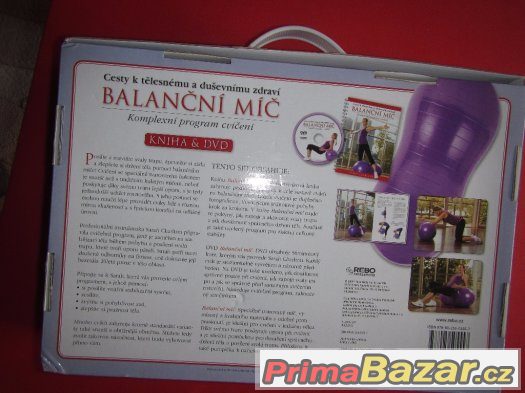 Balanční míč - Komplexní program cvičení + DVD-TOP STAV – fotografie 2