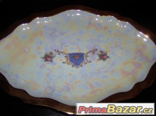 Kávový - čajový - perleťový  porcelánový servis – fotografie 2