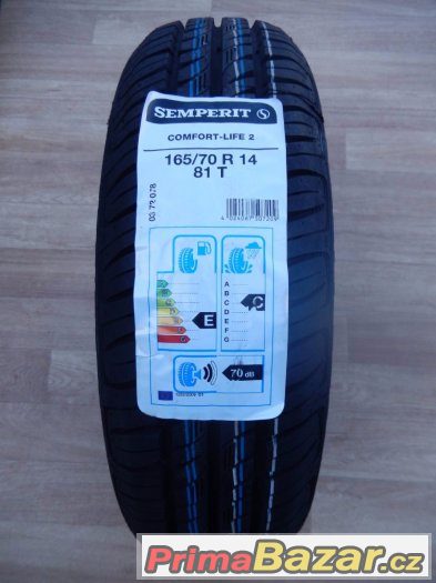4x nové letní Semperit Comfort-life 165/70/14 81T – fotografie 2