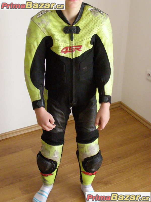 Kožená moto kombinéza