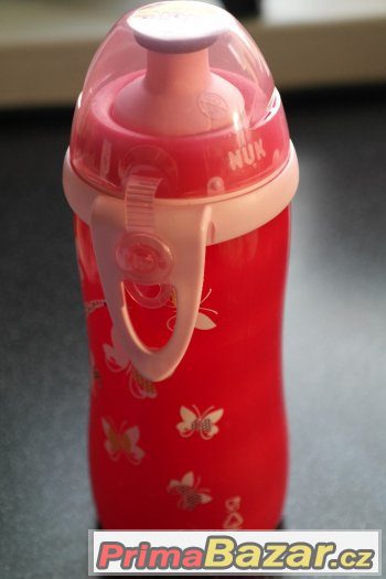 Nuk FC Láhev Junior Cup 300ml, push-pull pítko – fotografie 2