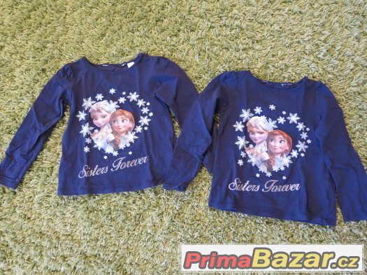 tričko Frozen 98/104 – fotografie 1