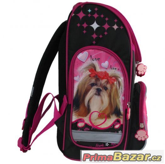ŠKOLNÍ AKTOVKA BATOH PEJSEK SHIH TZU – fotografie 4