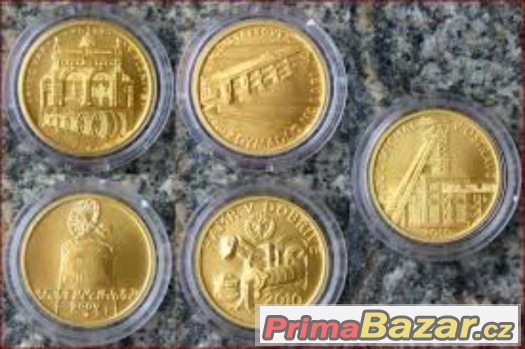 Zlaté mince ČR 2500 Kč proof – fotografie 1