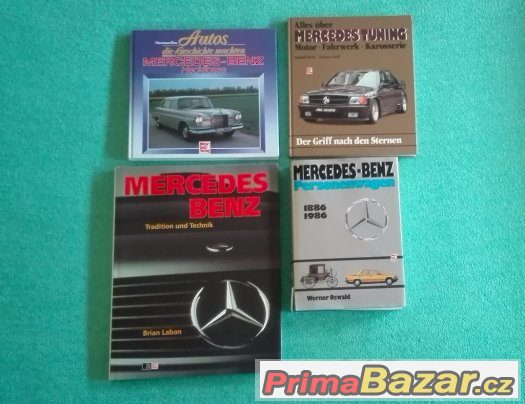 Knihy Mercedes Benz – fotografie 1