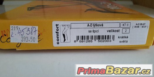 Nové zdravotní stahovací/kompresivní punčochy lýtkové Maxis – fotografie 2