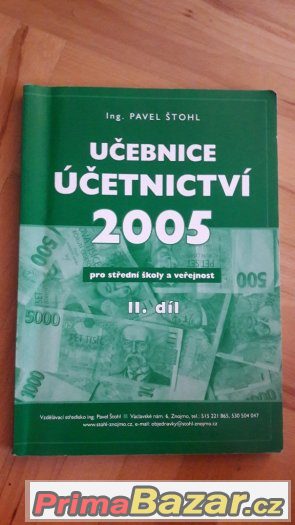Učebnice účetnictví pro střední školy a veřejnost II. díl – fotografie 1